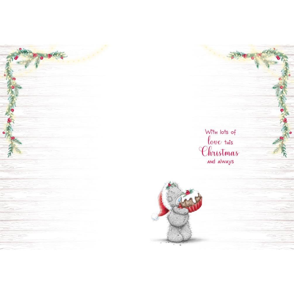 Tatty Teddy With Cupcake Me to You Bear Christmas Card Extra Image 1